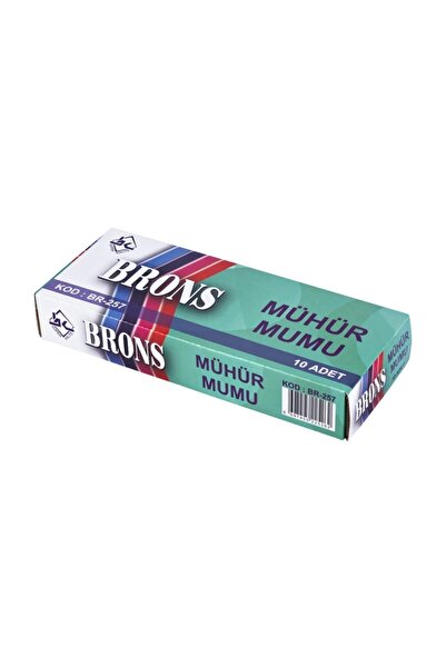 Genel Markalar Mühür Mumu 420 gr Kırmızı 10 Lu Br-257