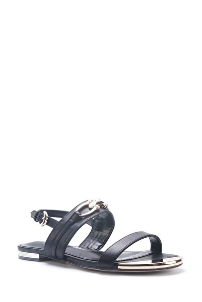 Nine West Mais 5Fx Black Women's Flat Sandals