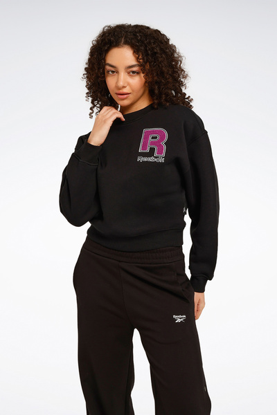 Reebok OV CREW Siyah Kadın Sweatshirt
