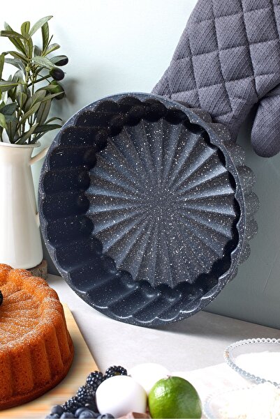 Perotti Cake Pro Casting Daisy Silver Tart Mold 26 cm