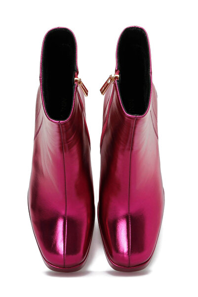 Nine West Fuchsiové dámské boty na podpatku SARABEL2 3PR