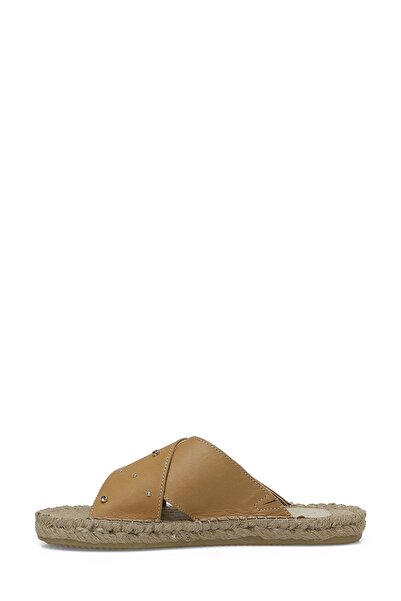 Nine West WONGA 4FX Camel Kadın Düz Terlik