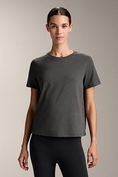 Oysho Cotton blend short-sleeved T-shirt