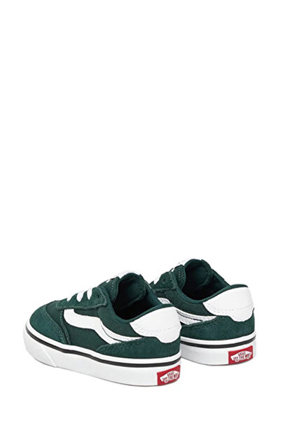 Vans Brooklyn LS Slip-On Yeşil Unisex Çocuk Sneaker