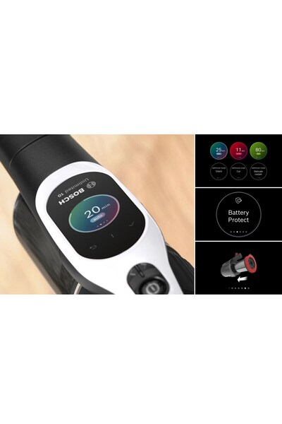 Bosch 33tor ÇİFT batarya 160dk Temizlik Pre3 Süpürge