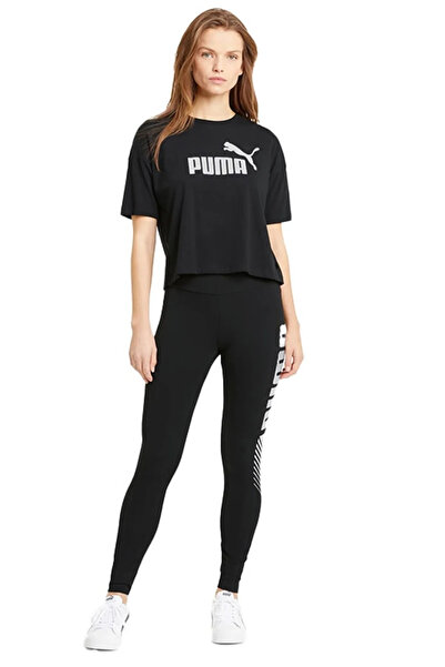 Puma Γυναικείο T-shirt Ess Cropped Logo Tee.