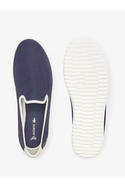 Lacoste Men's Sneaker Shoes Canvas Resort Men's Navy Blue Espadrille 745Cma0010.J18