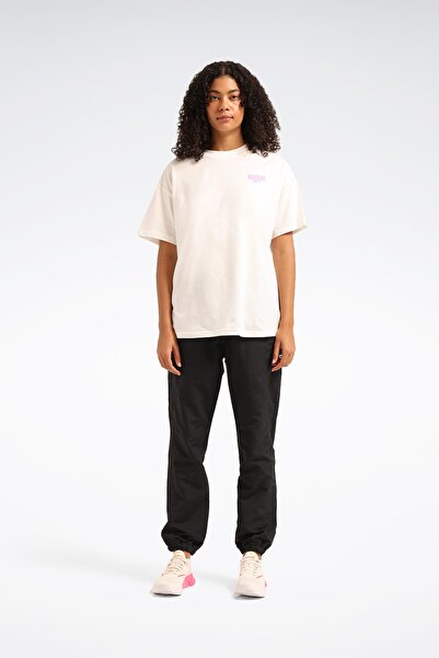 Reebok Tena Tee Ecru Women's Short Sleeve T-Shirt