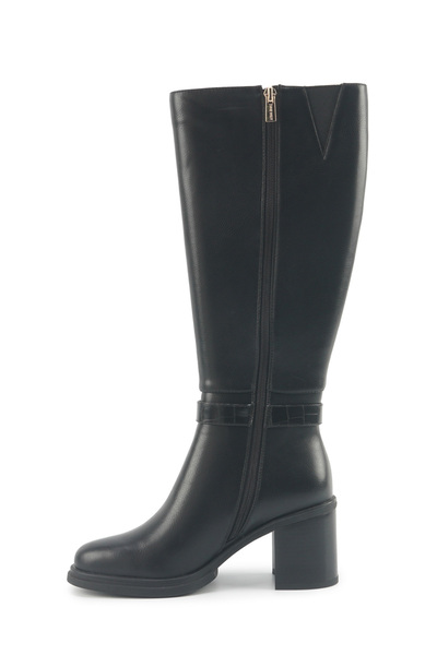 Nine West Nathie 5Pr Black Women's Heeled Boots