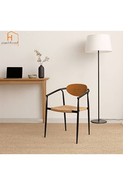 Al Saada Home Single Outdoor Chair - Black