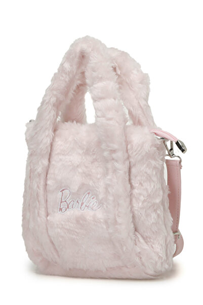 Barbie PELUS  CPRZ 4PR Pudra Kız Çocuk Peluş Çanta