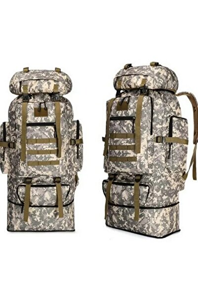OEM 80L waterproof military tactical backpack, useful for hiking, camping and traveling 30x22x84 cm