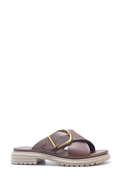 İnci Inci Geminni 5Fx Brown Women's Slippers