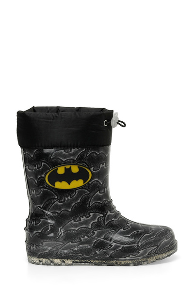 Batman AZOR.P4PR Siyah Erkek Çocuk Yağmur Çizmesi