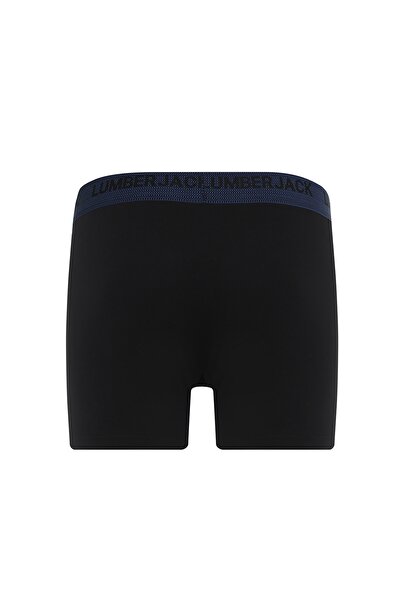 lumberjack MB DUZ 3LU 30NK301 5FX Siyah Erkek Boxer
