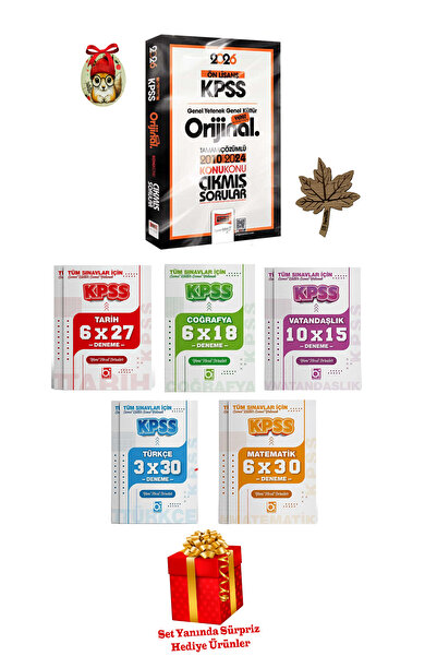 Yargı Yayınları 2026 KPSS Önlisans Orijinal Çıkmış Sorular ve 31 Deneme Tüm D...