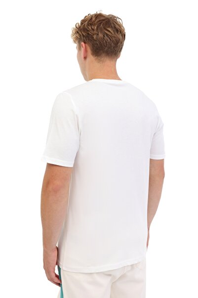 lumberjack ML FIZZY 11ID343-069 5FX Біла чоловіча футболка з короткими рукавами