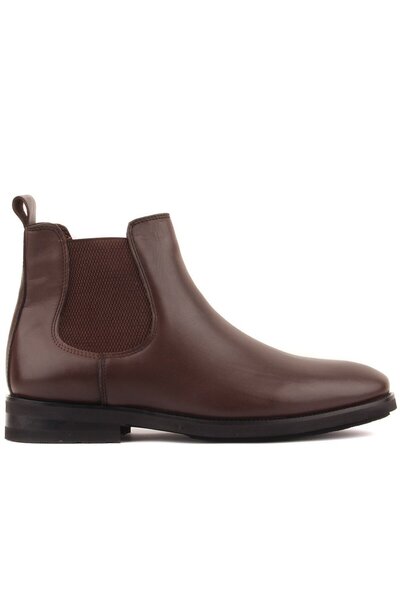 SailLakers - Brown Leather Eva Sole Men's Chelsea Boots 102-201-01Eva