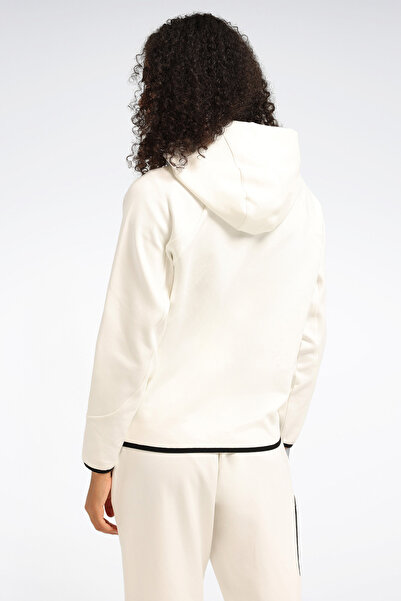 Reebok Sera Fz Ecru Women's Tracksuit Top