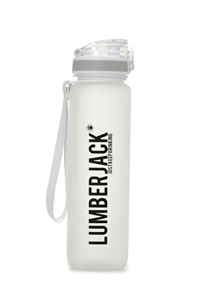 lumberjack White Ljk Wb 5Fx White Unisex Flask