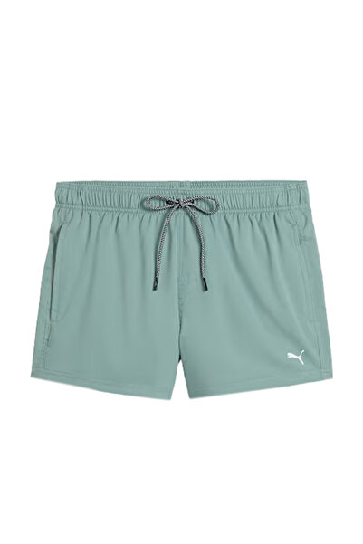 Puma SWIM MEN SHORT LENGTH Yeşil Erkek Deniz Şortu