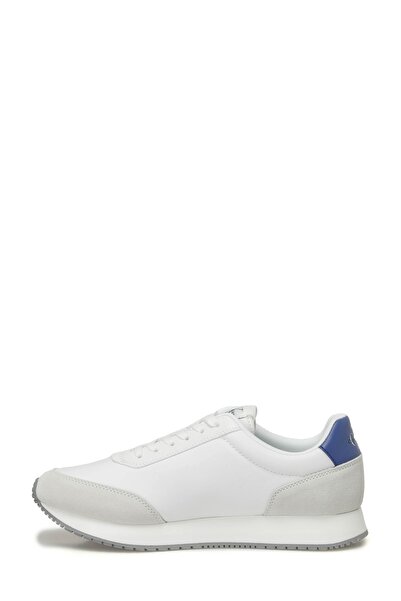 Calvin Klein Ανδρικά αθλητικά παπούτσια RETRO RUNNER LOW MIX MTL Λευκά