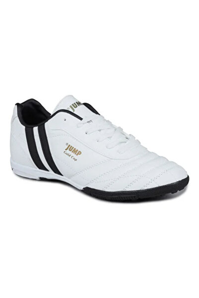 Jump 13258 White Astroturf Football Cleats White