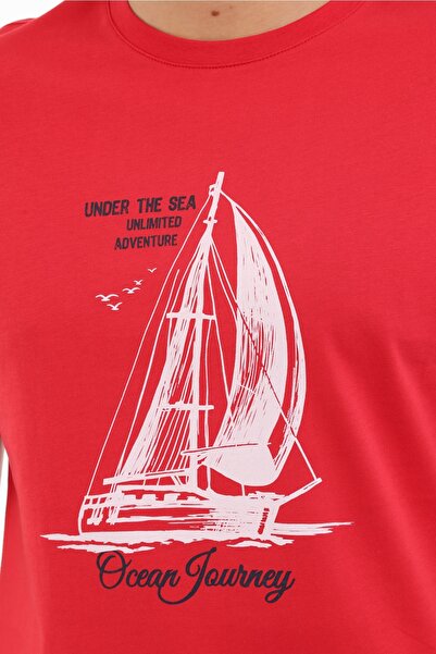 Kinetix Ml Etcor 11Mrn200 5Fx Red Men's Short Sleeve T-Shirt