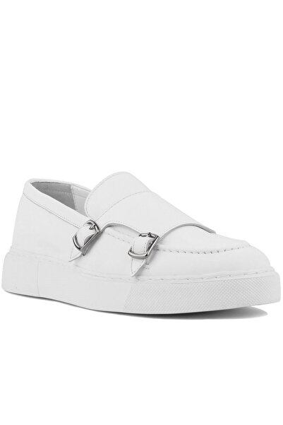 SailLakers - Білі шкіряні чоловічі повсякденні черевики 101-2301001065