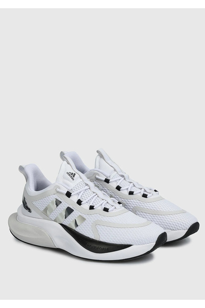 adidas IG3585 AlphaBounce+ Erkek Yürüyüş Ayakkabı Beyaz