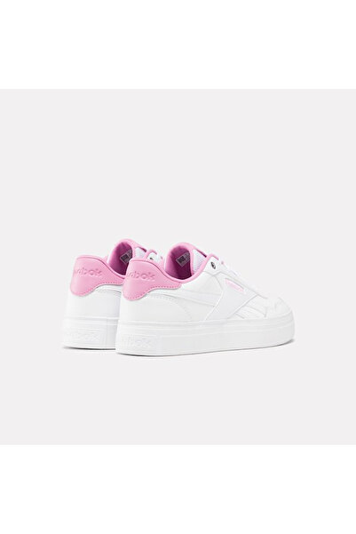 Reebok 100074333 Court Advance Bold Women's Sneaker White Pink