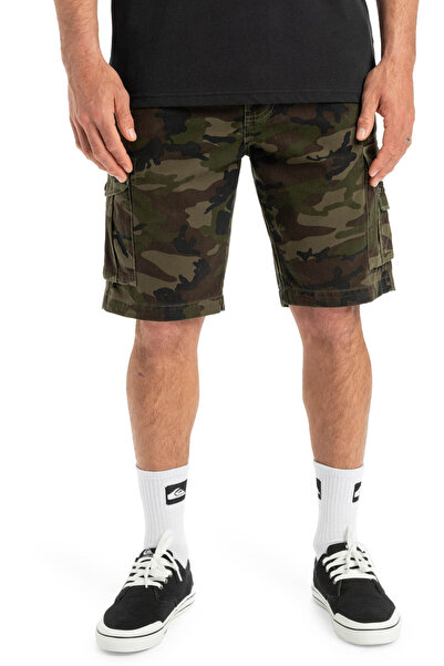 Quiksilver CRUCIAL BATTLE CARGO Haki Erkek Şort