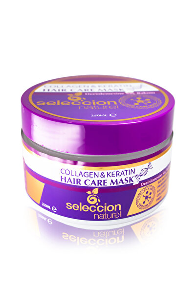 Seleccion Naturel قناع الشعر 250 مل كولاجين وكيراتين للعناية العميقة بالشعر