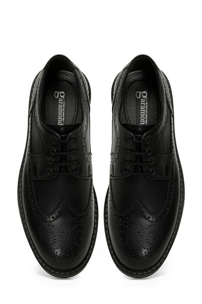 Garamond MACKA-INF 5PR Siyah Erkek Klasik Ayakkabı