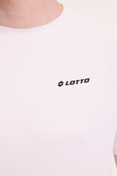 Lotto Ανδρικό κοντομάνικο μπλουζάκι M-SIMPSON TEE 5FX Λευκό