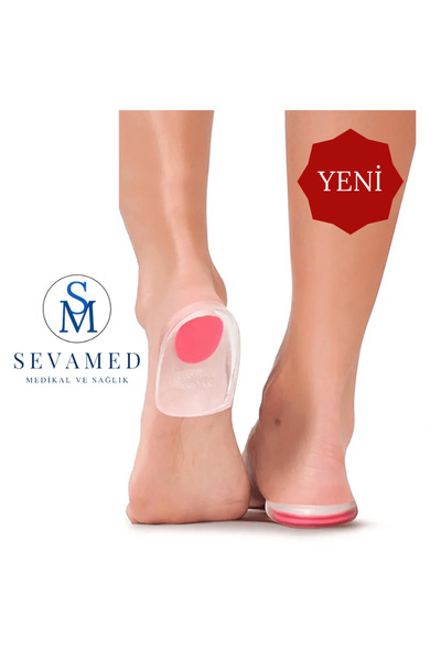 kırmed Topuk Yastığı ve Ortopedik Jel Topukluk, Topuk Dikeni ve Ağrısı İçin D...