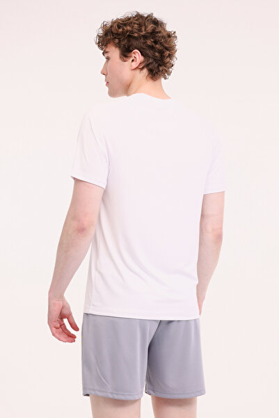 Lotto Ανδρικό κοντομάνικο μπλουζάκι M-SIMPSON TEE 5FX Λευκό