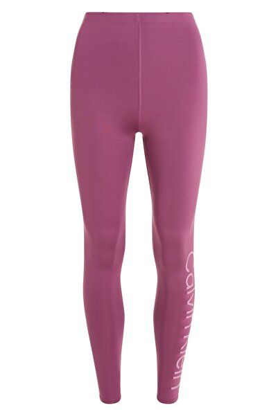 Calvin Klein WO - Legging (Full Length Mor Kadın Tayt