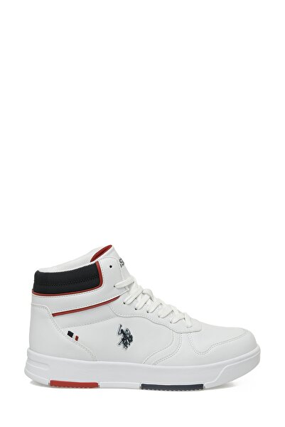 U.S. Polo Assn. ANDREI HI WMN 5PR Beyaz Kadın High Sneaker