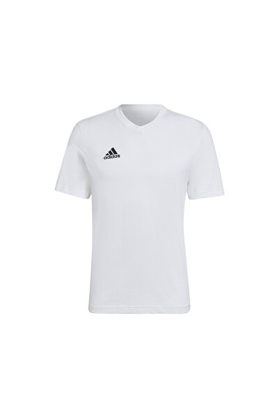 adidas HC0452 ENT22 TEE Ανδρικό μπλουζάκι πόλο με γιακά λευκό