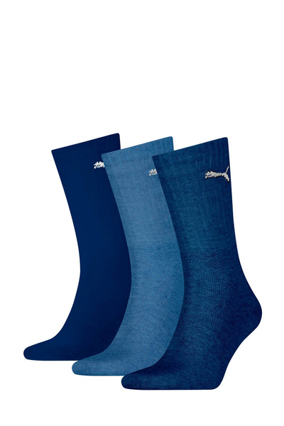 Puma 3er-Pack Unisex-Sportsocken – leichte Sportstrumpfhosen und Tennissocken