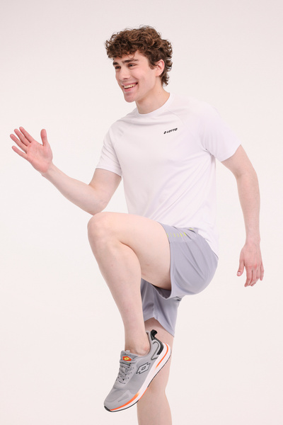 Lotto Ανδρικό κοντομάνικο μπλουζάκι M-SIMPSON TEE 5FX Λευκό