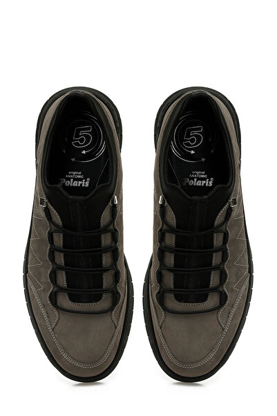 Polaris 5 Nokta 106139N.M 5PR Gri Erkek Comfort Ayakkabı