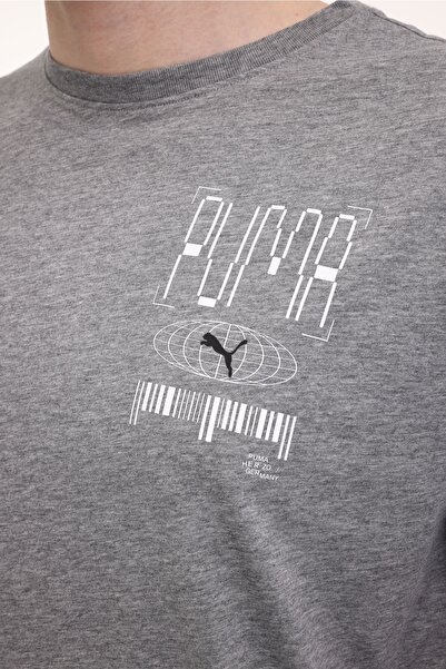 Puma Αθλητικό μπλουζάκι M GRAPHICS TRAIN RELAXED TEE