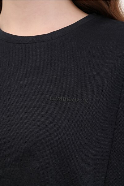 lumberjack Wl Fun 11Md1143 5Fx Black Women's Short Sleeve T-Shirt