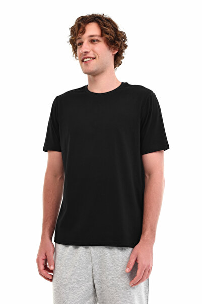 Kinetix MB PAM C 11SN220 5PR Siyah Erkek Kısa Kol T-Shirt