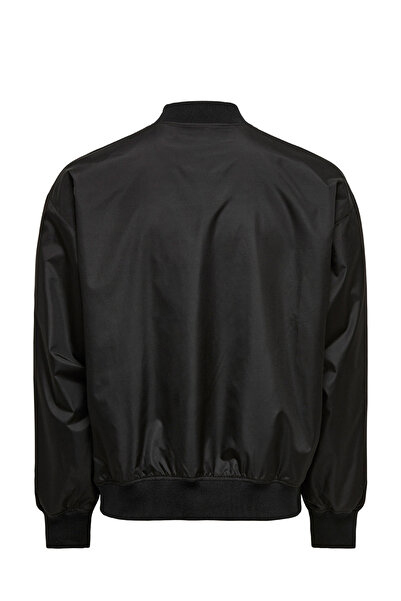 Only & Sons Onsgavın Bomber Jacket Чорна чоловіча куртка