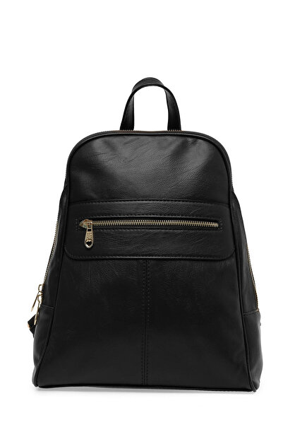 Polaris YKM BSC SRT 5PR Siyah Kadın Sırt Çantası