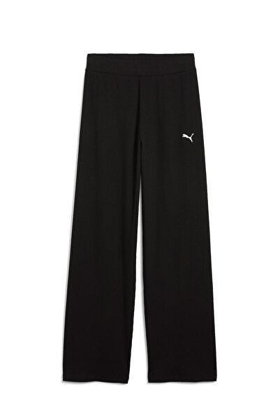 Puma ESS ELEVATED High-Waist S Siyah Kadın Eşofman Altı