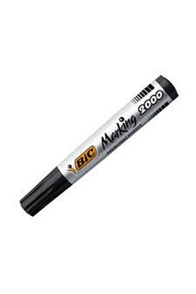 Bic علامة 2000 رأس دائري أسود